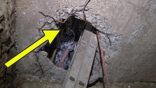 El Suelo De Su Sótano Colapsó De Repente...Y Reveló Un Secreto Escondido Debajo