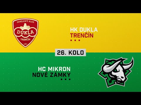26.kolo HK Dukla Trenčín - HC Mikron Nové Zámky HIGHLIGHTS