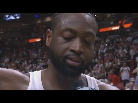 Dwyane Wade Shocks Crowd In Last Minutes Of His FINAL MIAMI HEAT GAME! Heat vs 76ers
