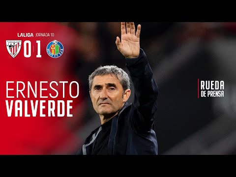 🎙 Ernesto Valverde | post Athletic Club 0-1 Getafe CF | J10 LaLiga EA Sports