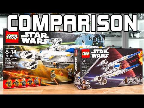 LEGO Star Wars U-WING Comparison! (75155 vs 75399 | 2016 vs 2025)