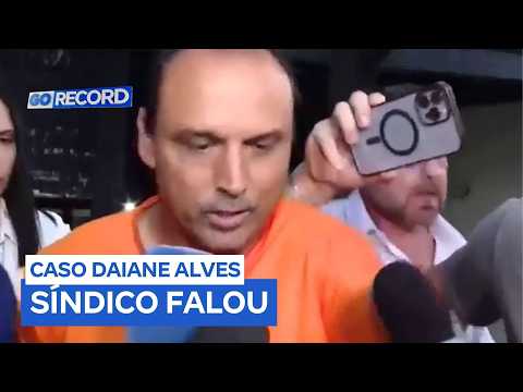 “Estou arrependido”, diz síndico que matou Daiane