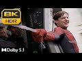 8K HDR | The Train Scene - Spider-Man 2 | Dolby 5.1