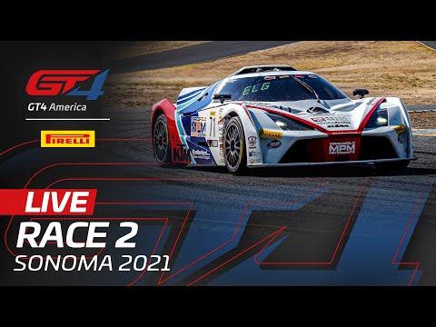 ブランパンGTワールドチャレンジ・アメリカ（ソノマ）GT4X レース2 無料ライブ配信動画