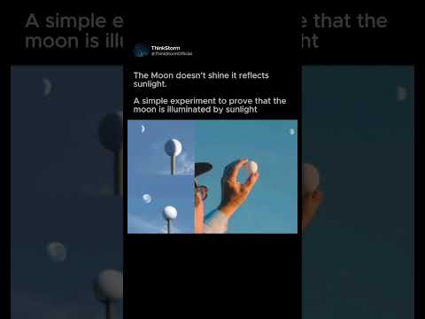 The Moon’s Glow Is a Cosmic Illusion 🌕✨