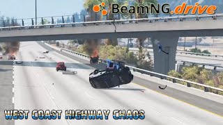 West Coast Highway Chaos!!! - Messing About On The Freeway!!!