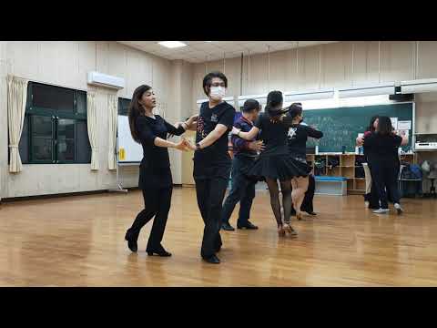 沒有妳陪伴 真的好孤單 漂亮倫巴 蔡輝煌 和 快樂舞者 在 中原大學推廣 0910290309