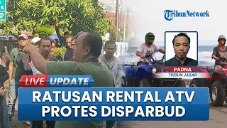 Ratusan Pelaku Jasa Rental ATV Geruduk Kantor Disparbud Pangandaran, Desak Perizinan Dipercepat