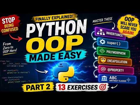 Python Oop Explained Classes Objects Constructor Oop Concepts Complete Python Course Le