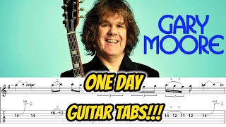 One Day | Gary Moore | Guitar Cover | TAB