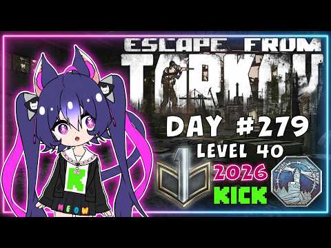 Escape from Tarkov | Prestige 1 | Level 40 PvP Solo | VSS Vintorez VTuber | Day 279 thumbnail