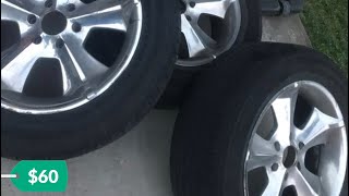 Quick sell 60$ rims