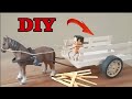 How To Make A Horse Cart With Ice Cream Sticks DIY Woodworking Projects Keepvilla