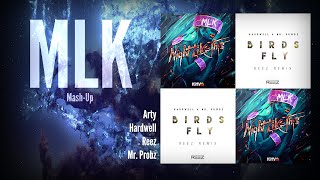 Arty Vs. Hardwell &amp; Reez ft. Mr. Probz - Night Like This Birds Fly (MLK Mash-Up)
