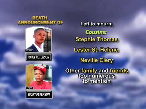 Ricky Stokes Obituaries