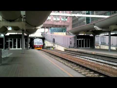 Oslo Central station - trains