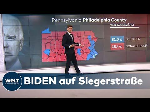 US-WAHL 2020: Die Siegchancen für Biden wachsen stetig an