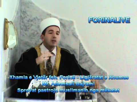 Sprovat pastrojnë mëkatet e muslimanit