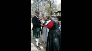 Pike Wedding Ceremony Sherwood Forest Faire Texas 2019