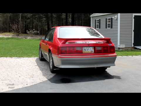 1989 Foxbody Mustang GT with GT40X heads, Comp Cams XE264HR cam
