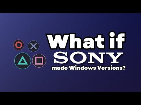 🎮What if SONY made Windows Versions?🎮 #WNR