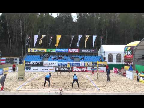 Losiak Kantor POL vs Makowski Popek POL Qual  Round1 Silesia Open 2012