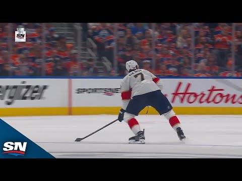 Panthers' Dmitry Kulikov Wires One Through Traffic To Beat Oilers' Stuart Skinner