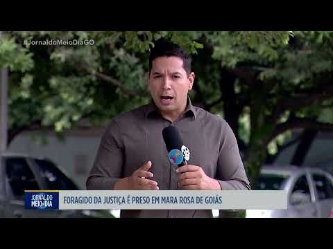 Foragido da justiça é preso em Mara Rosa