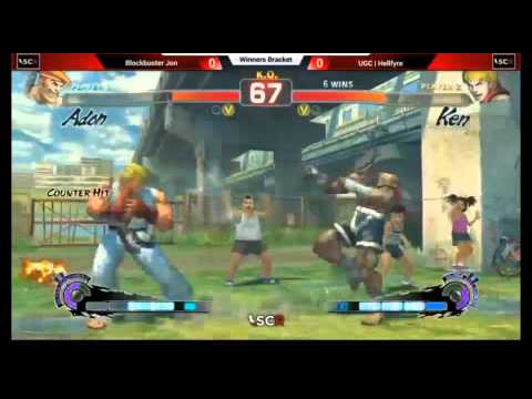 USF4 SCR2015: Prelude II - Blockbuster Jon (Adon) vs. UGC | Hellfyre (Ken)