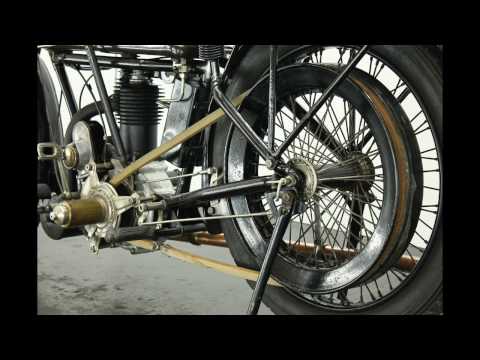 Rudge Multi TT 500cc 1920 1 cyl ioe - vintage motorcycle - start up