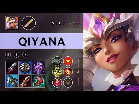 Qiyana Mid vs Xerath - VN Challenger Patch 25.24