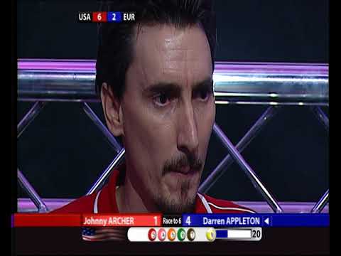 Johnny Archer vs. Darren Appleton | 2009 Mosconi Cup