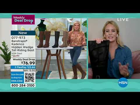 Baretraps Kadence Tall Riding Boot with Rebound Technolo...