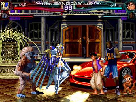 MUGEN Request: Mu-12 & Blizzard Vs Aladdin & Shaq
