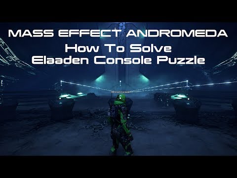 Elaaden Remnant Console Puzzle Mass Effect Andromeda