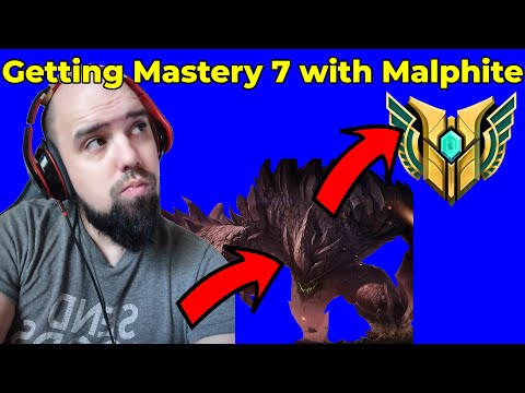 I Got Mastery 7 Malphite in League of Legends | Patch 12.23 - Top Lane, Teleport/Flash, Arcane Comet
