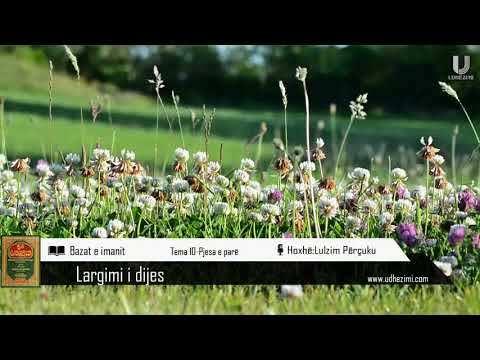 48) Bazat e imanit-Tema e 10 : Largimi i dijes-Pjesa e parë