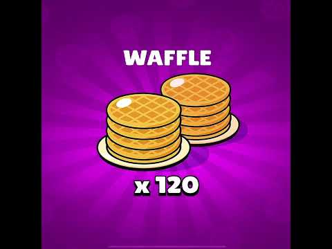 HERKESE ÜCRETSİZ 120 WAFFLE ! QR CODE HEMEN AL !