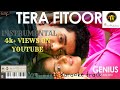Tera Fitoor | Instrumental |  Free Karaoke | Arijit Singh | Prince Productions | Genius 2018