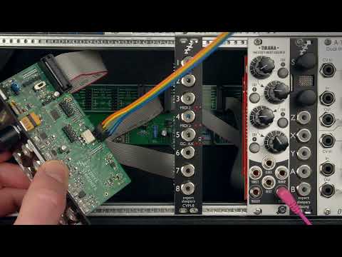 Expert Sleepers CVM-8 CV to MIDI/I2C Converter Eurorack Module image 2