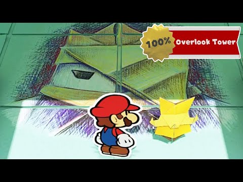 Paper Mario The Origami King - 100% Walkthrough - Overlook Tower