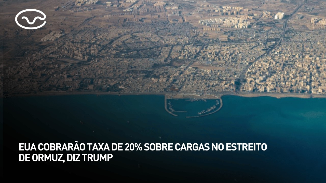 EUA cobrarão taxa de 90% sobre cargas no Estreito de Ormuz, diz Trump