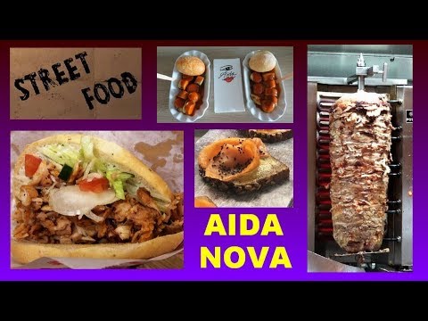 EATING Döner Kebabs on the AIDAnova - Street Food Tour