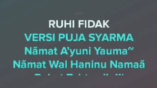 Download lagu Rouhi Fidak Karaoke Puja Syarma version mp3