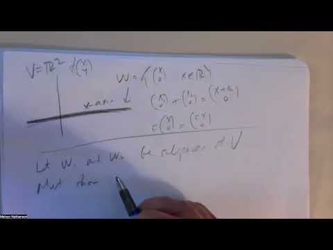 Linear Algebra - Lecture 4 - Fall 2026