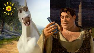 Handsome Shrek and Stallion Donkey Scene (Mike Myers) | Shrek 2