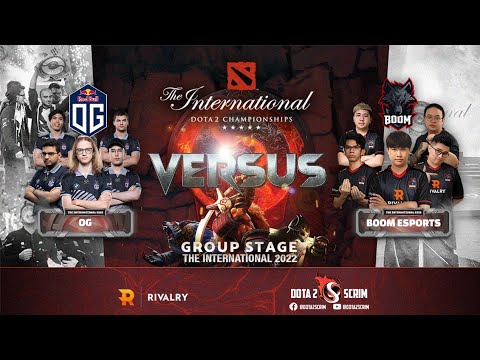 OG vs BOOM Esports - The International 2022: Group Stage - Game Highlights - BO2