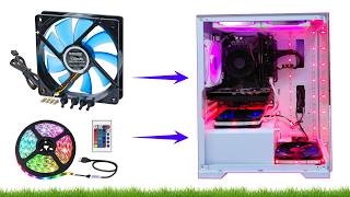 How I Added 120mm Fan + RGB LED in OVO CC4315 🔥 | Budget PC Cooling & RGB Upgrade