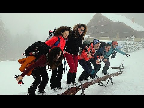 Cab. DIHAM 1320 m - pichetul ROȘU 1455 m - poiana COȘTILEI 1300 m - BUȘTENI 950 m (Căminul Alpin)