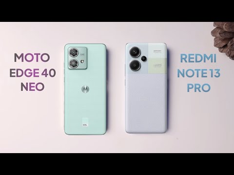 Redmi Note 13 Pro vs Moto Edge 40 Neo | Full comparison ⚡ Which one is Better?